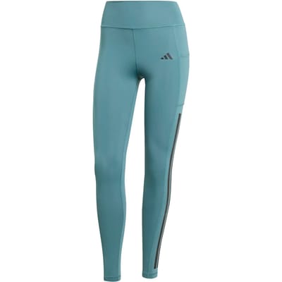 Adidas Optime 3 Stripes Full Length Leggings Grijs XS / Regular Vrouw
