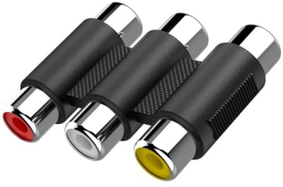 Hama Video-Adapter 3 Cinch-Koppelingen - 3 Cinch-Koppelingen