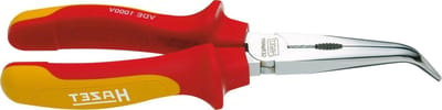 Vlakke Ronde Tang - Buigtang Gebogen - Klus Klussen - Ergonomische Handgrepen - 200 mm Lengte - Meerkleurig