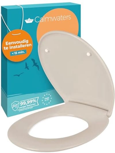 Premium toiletzitting met soft-close mechanisme - Eenvoudige installatie, antibacterieel en duurzaam