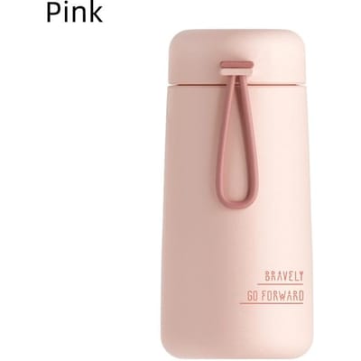 Mini Thermosbeker 280ml Wit Zakbeker Roestvrijstalen Thermische Koffiemok Vacuümfles Geïsoleerde Warmwaterfles Kindergeschenk 280ml