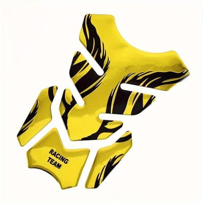 3D DIY Sticker Motorfiets Gel Olie Benzine Brandstoftank Pad Beschermer Spons Zacht Rubber Decal