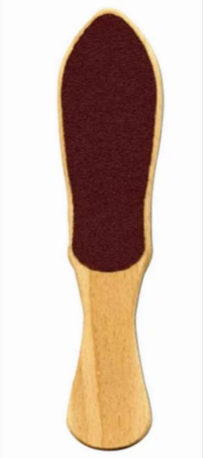 Belux Surgical Instruments / Voetvijl Eelt - Voetvijl van premium hout, grof en fijn | eeltvijl, eeltverwijderaar, eeltrasp - vijl voor voetverzorging rubberhout. - 27 cm - voor de voetverzorging- Koop 1 krijg 1 gratis -Promotie