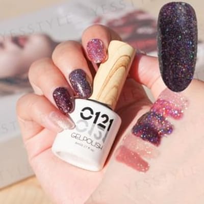 Cosplus - 0121 Nail Gel Polish Louvre Collection 721 Black 8ml