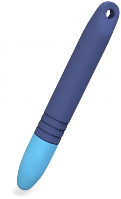 SBG Zachte Kindvriendelijke Stylus Pen - Tabletpen voor Kinderen - Geschikt voor Telefoon, Tablet en iPad - voor Tekenen en Schetsen - Compatibel met o.a. iPad, Samsung Tab & Lenovo Tab - Blauw