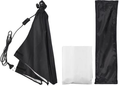 Dailygoods- Softbox Groot 50x70 Cm - Softbox Set - Draagbare Tas - E27-aansluiting - Eenvoudige Installatie - Lichtbakfotografie - Fotografielamp