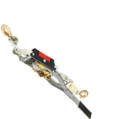 Handmatige Kabellier - Kabelspanner Trekker - Materiaal Verplaatsen - Verbeterde Antislip Grip - Tot 4 Ton - Zwart