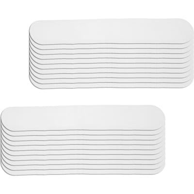 20 stuks kraag zweetpads wegwerp hoed kraag zweetvlekken zelfklevende nekvoeringpads(Wit ) wit