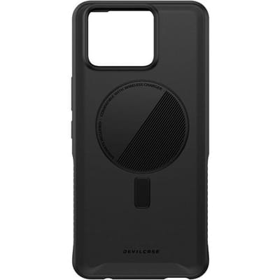 DEVILCASE Zenfone 11 Ultra Schwarz Backcover Asus Zenfone 11 Ultra Zwart Met magneetmodule