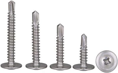 Dailygoods - Zelftappende Schroeven M4.8×25mm - 20 Stuks