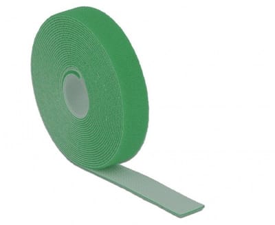 Klittenband rol 20mm / groen (5 meter)