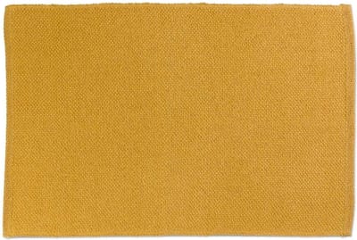 Placemat, Set van 6 Stuks, Katoen, Okergeel, 45 x 30 cm - Kela | Tamina