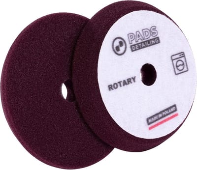 Set van 2 Polijstsponzen 125 mm met Klittenband voor Hoogglans Resultaat