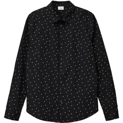s.Oliver Junior Shirts Grey/black Size: M | Shirts Outlet | Unisex | Zwart