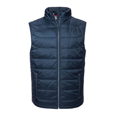 Russell Heren Nano Gewatteerde Bodywarmer (Franse marine)