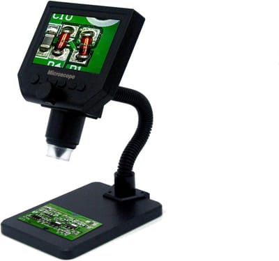 Digitale Microscoop - Scherm Vergroter - Gedetailleerd Onderzoek - Bewegingsdetectie Opname - 1080p Resolutie