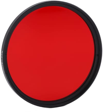 Dailygoods- Cameralensfilter Rood - 67 mm/62 mm/58 mm/55 mm/52 mm - Optisch Glas - Aluminiumlegering - Verbetering Rode Tinten - Filter