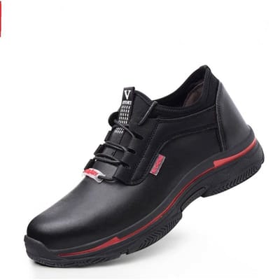 Geïsoleerde Schoenen Oliebestendige Veiligheidsschoenen Stalen Neus Anti-verplettering en Puncturebestendig Arbeidsverzekeringsschoenen 46 black