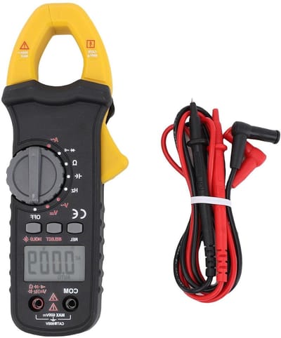Digitale Tangenmeter - Stroommeter Tester - Elektrische Diagnose - Automatische Bereikkeuze - 24 x 4 x 4 cm - Zwart