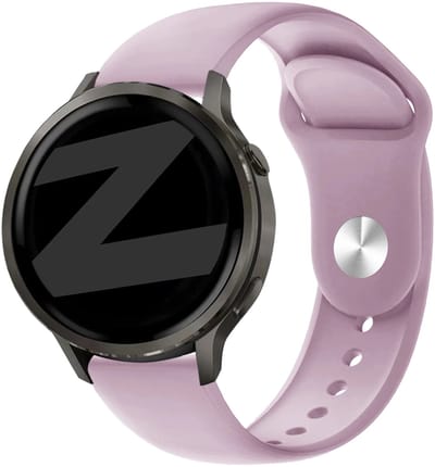 Bandz Siliconen sport 'Deluxe' bandje geschikt voor Garmin Vivoactive 4s / Vivomove 3s / Venu 4 - 41mm / Venu 3s / Venu 2s / Forerunner 265s / Forerunner 255s - Lavendel
