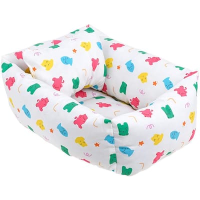 ONECUTE Huisdier Kleine hond kat Draagbare Ademende Tas Kat Hond Draagtassen comfort Huisdier Draagtas huisdier rugzakken Hondentas hondentas white
