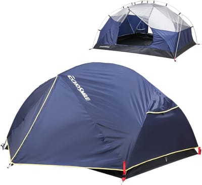 Ultralichte Tent voor 2 Personen - Waterdichte Koepeltent voor Camping en Outdoor Avonturen