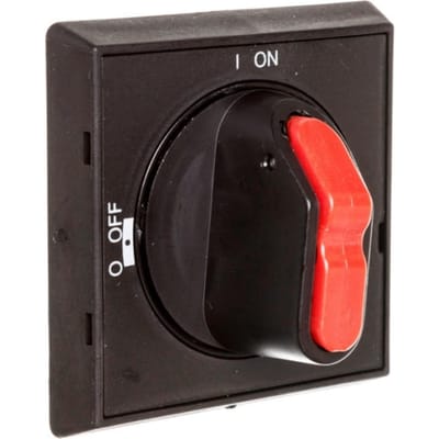 Selectorhendel Zwart ABB 1SCA105215R1001