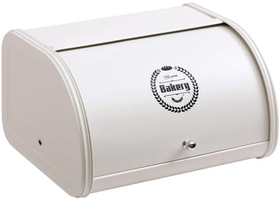 Allecto - Broodtrommel - Broodopslag - Duurzaam en Stijlvol - Wit - Ideaal voor Keuken - Ruimtebesparend - Perfect voor Broodbewaring