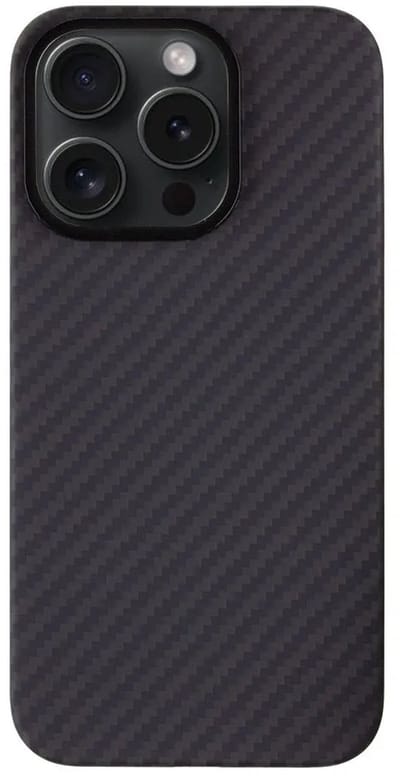 Tactical iPhone 15 Pro MagForce Aramid Cover – Hoesje – Zwart