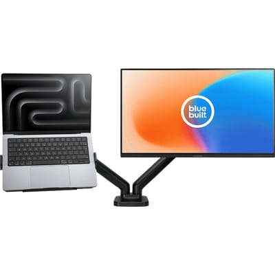 BlueBuilt Universele Laptophouder voor Monitorarmen