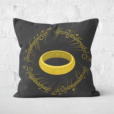 Lord Of The Rings The One Ring Vierkant Kussen - 60x60cm - Soft Touch