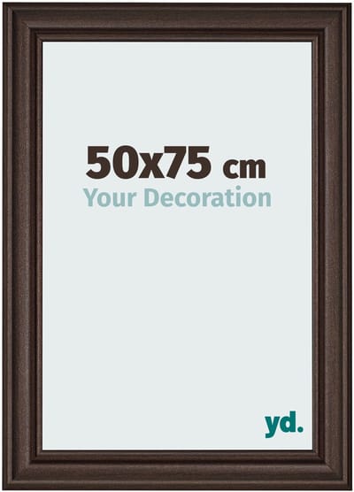 Your Decoration - Fotolijst 50x75 cm - MDF - Eiken Donker - Lazio