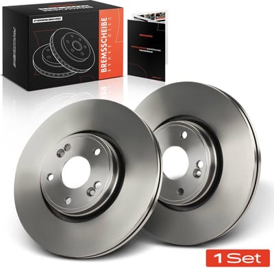 Frankberg 2x Remschijven Vooras voor Renault Laguna II Grandtour 16L
