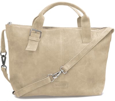 Shabbies Essie Laptop Handbag Laptoptassen Dames - Beige - Maat ONESIZE