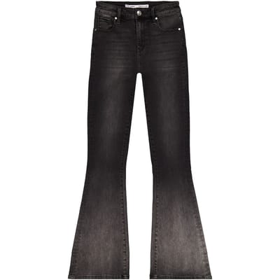RAIZZED Sunrise Flare Jeans Black Stone Maat: W23L34 | Flared Jeans Outlet | Dames | Zwart