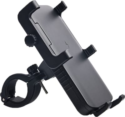 Lightyourbike ® POWER - Telefoonhouder fiets met Powerbank - 5.000 mAh - LED Koplamp