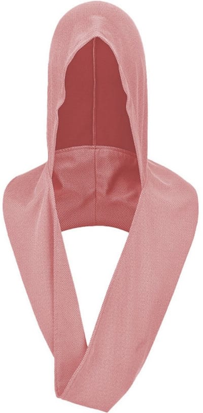 Verkoelende handdoek met capuchon – 75 x 48 cm – U-vormige verkoelende wikkel voor hoofd en nek – Snel verkoelende, sneldrogende sportkoelhanddoek met UV-bescherming – Unisex – Geschikt voor yoga, sport, fitness en strandactiviteiten