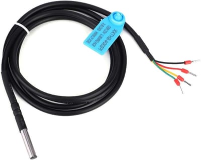 Vt products - Temperatuur- en Vochtigheidssensor - Digitale Sensor - Roestvrijstalen Behuizing - Nauwkeurig - Geschikt voor Tuin en Binnengebruik - FS