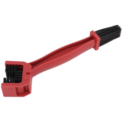 Nettoyeur de Chaîne de Vélo Moto Brosse de Nettoyage de Chaîne de Vélo Outil Accessoires de VéloRouge brown