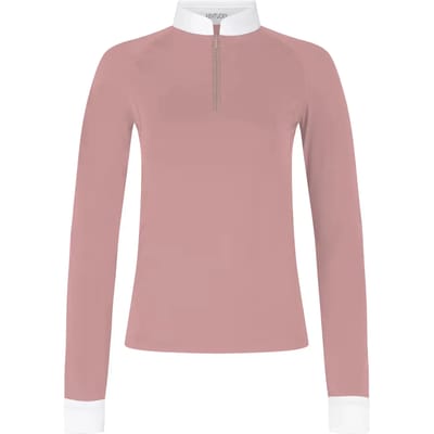 Dameswedstrijdshirt met lange mouwen en rits Kentucky Horsewear Classic