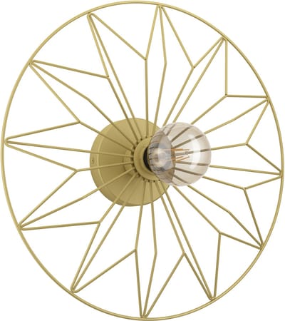 EGLO Castanuelo Wandlamp/Plafondlamp - E27 - Ø 42,5 cm - Goud