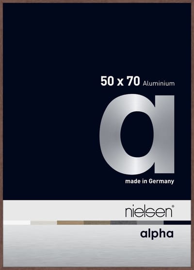 Nielsen Alpha Aluminium Wissellijst Wenge 50x70cm