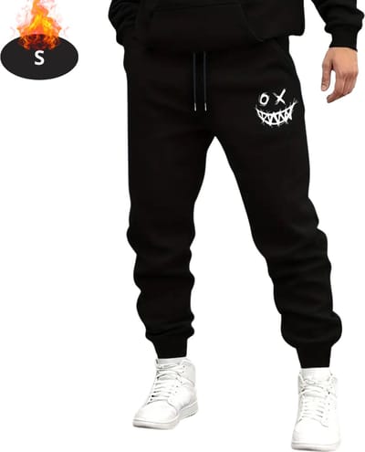 Livano Trainingsbroek Heren - Sportbroek - Trainingsbroek Lang - Trainingspak - Sportkleding - Zwart - S