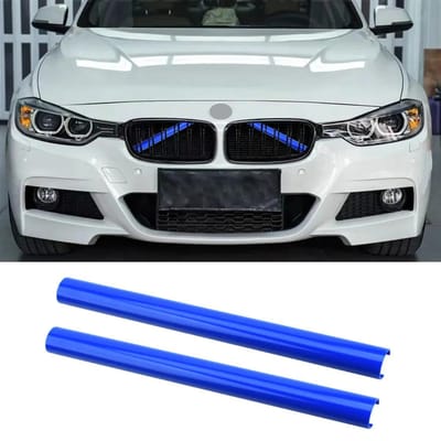 Bandes de Garniture de Calandre Avant Style M Sport Cadre Couvercle Autocollants Pour Bmw F20 F21 F22 F23 F30 F31 F32 F33 F44 F45 F46 G11 G12 G20 G21
