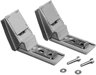 Reparatieset Koelkast Handvat - Deurklink Set - Koelkast Reparatie - Roestvrij Staal - 30 mm - Zilver