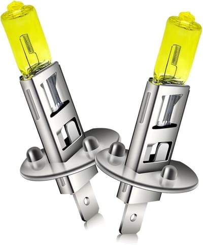 Autolampen - Koplampen Mistlampen - Verbeterd Zicht - Directe Vervanging - 24 Volt 100 Watt - Lichtgeel 4000K