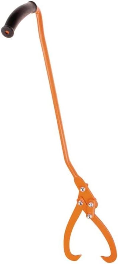Voorbeiteltang - Handgrijper - Boomstammen Pakken - Lange Steel - 80 cm - Metaal