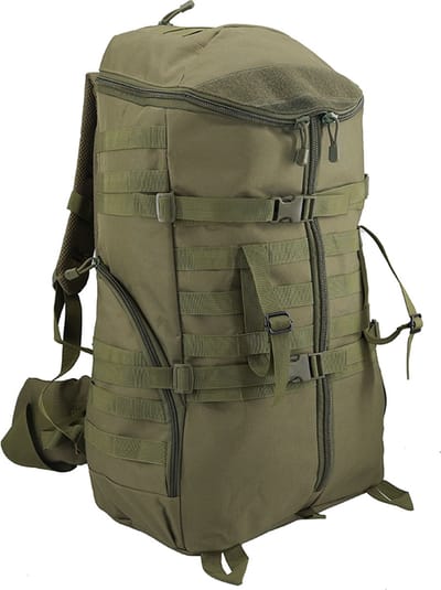 Northstrong stevige en comfortabele rugzak | 50 L | perfecte pasvorm | met heupband | ingebouwd buisframe