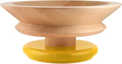 Alessi Twergi Centrepiece Schaal Geel