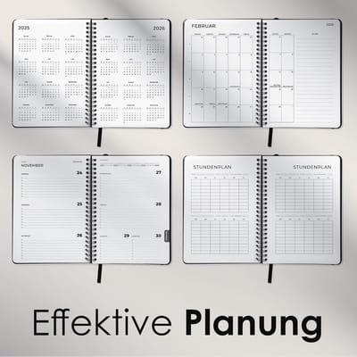 A4 Afsprakenkalender 2026 - Weekplanner en Studentenplanner - Minimalistische Agenda voor Efficiënte Organisatie